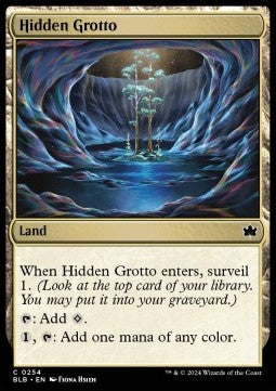 Hidden Grotto - Bloomburrow (Common) [BLB-254]