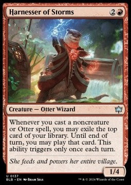 Harnesser of Storms - Bloomburrow (Uncommon) [BLB-137]