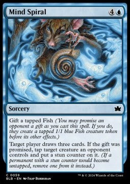 Mind Spiral - Bloomburrow (Common) [BLB-59]