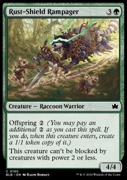 Rust-Shield Rampager - Bloomburrow (Common) [BLB-190]