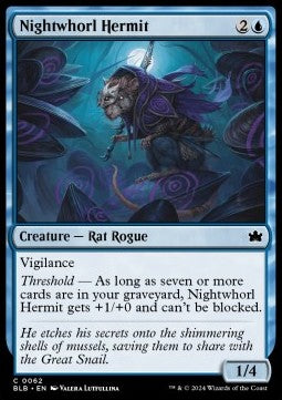 Nightwhorl Hermit - Bloomburrow (Common) [BLB-62]