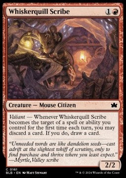 Whiskerquill Scribe - Bloomburrow (Common) [BLB-161]