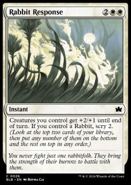 Rabbit Response - Bloomburrow (Common) [BLB-26]