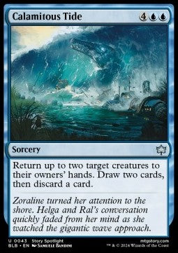 Calamitous Tide - Bloomburrow (Uncommon) [BLB-43]