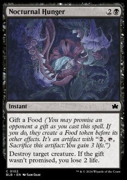 Nocturnal Hunger - Bloomburrow (Common) [BLB-102]