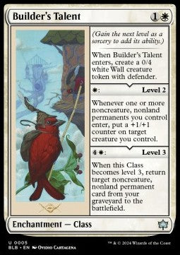 Builder's Talent - Bloomburrow (Uncommon) [BLB-5]