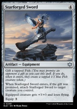 Starforged Sword - Bloomburrow (Uncommon) [BLB-249]