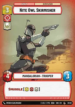 Nite Owl Skirmisher - Spark of Rebellion: Organized Play (Common) [OSOR-WP01]