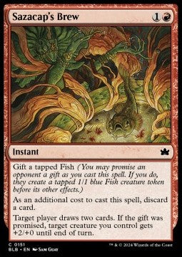 Sazacap's Brew - Bloomburrow (Common) [BLB-151]