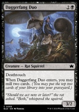 Daggerfang Duo - Bloomburrow (Common) [BLB-89]