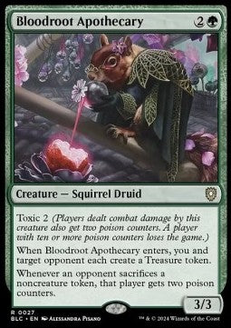 Bloodroot Apothecary - Commander: Bloomburrow (Rare) [BLC-27]