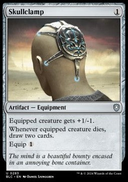 Skullclamp - Commander: Bloomburrow (Uncommon) [BLC-283]