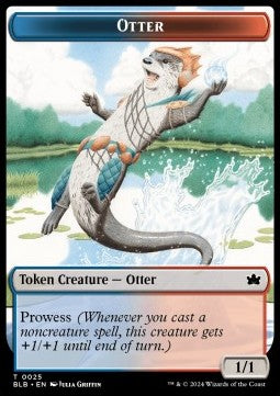 Otter Token (UR 1/1) // Copy Token - Bloomburrow: Tokens (Token) [TBLB-CT 25/1]