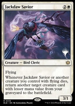 Jackdaw Savior (V.2) - Bloomburrow: Promos (Rare) [PBLB-18]