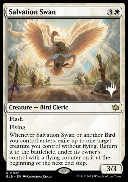 Salvation Swan (V.2)⁣ - Bloomburrow: Promos⁣ (Rare)⁣ [28]