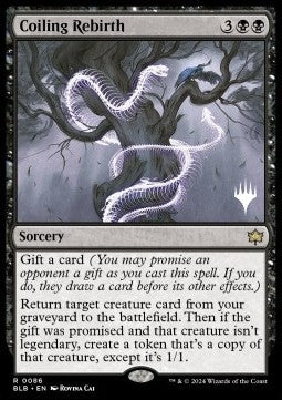 Coiling Rebirth (V.2) - Bloomburrow: Promos (Rare) [PBLB-86]