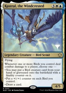 Kastral, the Windcrested (V.2) - Bloomburrow: Promos (Rare) [PBLB-221]