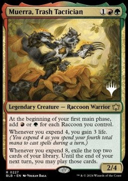 Muerra, Trash Tactician (V.2) - Bloomburrow: Promos (Rare) [PBLB-227]
