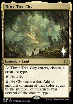 Three Tree City (V.2)⁣ - Bloomburrow: Promos⁣ (Rare)⁣ [260]