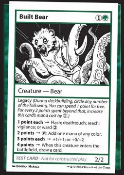 Built Bear⁣ - Mystery Booster 2: Playtest Cards⁣ (Special)