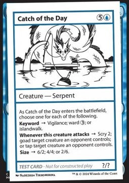 Catch of the Day⁣ - Mystery Booster 2: Playtest Cards⁣ (Special)