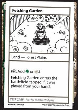 Fetching Garden - Mystery Booster 2: Playtest Cards (Special)