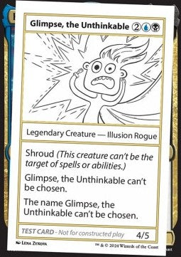 Glimpse the Unthinkable - Mystery Booster 2: Playtest Cards (Special)