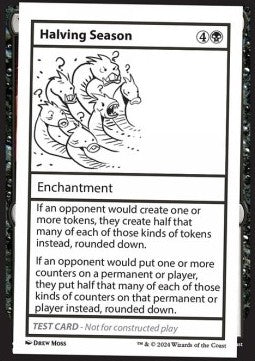 Halving Season - Mystery Booster 2: Playtest Cards (Special)