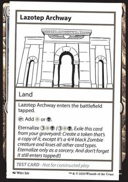 Lazotep Archway - Mystery Booster 2: Playtest Cards (Special)