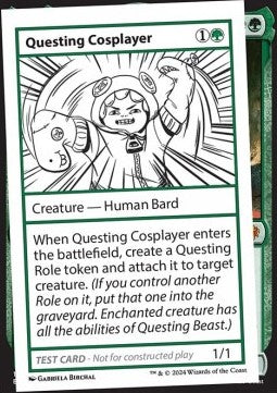 Questing Cosplayer - Mystery Booster 2: Playtest Cards (Special)