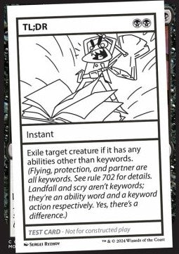 TL;DR⁣ - Mystery Booster 2: Playtest Cards⁣ (Special)