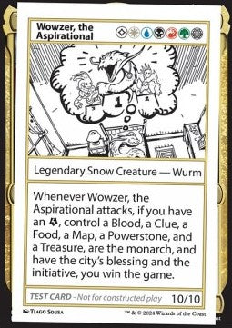 Wowzer, the Aspirational⁣ - Mystery Booster 2: Playtest Cards⁣ (Special)