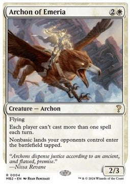 Archon of Emeria⁣ - Mystery Booster 2⁣ (Rare)⁣ [4]