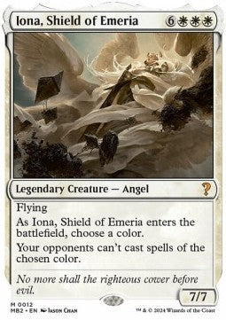 Iona, Shield of Emeria - Mystery Booster 2 (Mythic) [MB2-12]