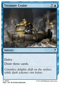 Treasure Cruise⁣ - Mystery Booster 2⁣ (Common)⁣ [37]