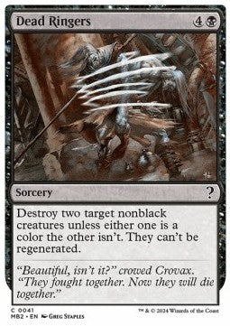 Dead Ringers - Mystery Booster 2 (Common) [MB2-41]