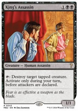 King's Assassin - Mystery Booster 2 (Rare) [MB2-43]
