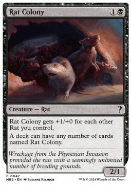 Rat Colony - Mystery Booster 2 (Common) [MB2-47]