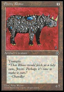 Ebony Rhino - Homelands (Common)