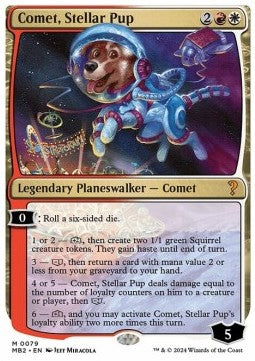 Comet, Stellar Pup⁣ - Mystery Booster 2⁣ (Mythic)⁣ [79]