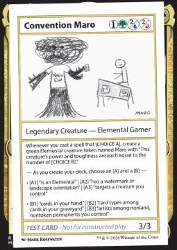 Convention Maro - DCI Promos (Rare)