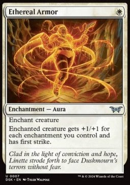 Ethereal Armor - Duskmourn: House of Horror (Uncommon) [DSK-7]