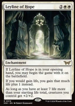 Leyline of Hope⁣ - Duskmourn: House of Horror⁣ (Rare)⁣ [18]