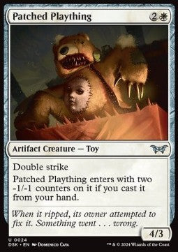 Patched Plaything - Duskmourn: House of Horror (Uncommon) [DSK-24]