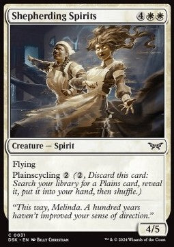 Shepherding Spirits - Duskmourn: House of Horror (Common) [DSK-31]