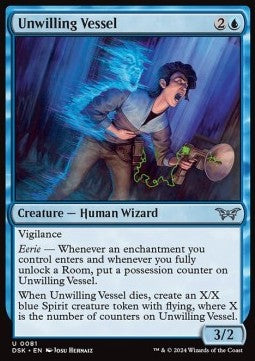 Unwilling Vessel - Duskmourn: House of Horror (Uncommon) [DSK-81]