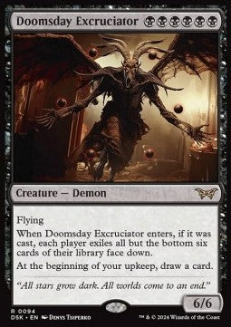Doomsday Excruciator⁣ - Duskmourn: House of Horror⁣ (Rare)⁣ [94]