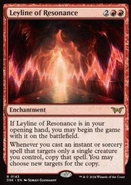 Leyline of Resonance⁣ - Duskmourn: House of Horror⁣ (Rare)⁣ [143]