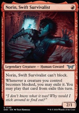 Norin, Swift Survivalist - Duskmourn: House of Horror (Uncommon) [DSK-145]
