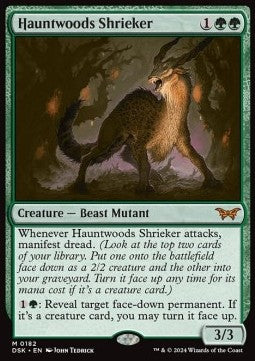 Hauntwoods Shrieker⁣ - Duskmourn: House of Horror⁣ (Mythic)⁣ [182]